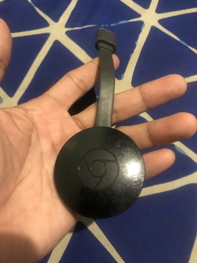 Google Chromecast 2nd gen (Category: Entertainment Systems & Smart Home Devices) located in Quezon City. Submitted by markgolveo (Listing ID 1465032664, Image 1). Description: Google Chromecast 2nd gen Tested working properly With unit and original power brick With replacement cable.