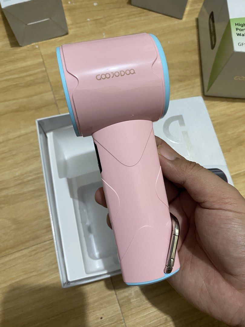 goojodoq turbo fan with flashlight (Category: Fans) located in Iloilo. Submitted by angelenepe01084 (Listing ID 1465099160, Image 3). Description: opened to check brand new goojodoq turbo fan with flashlight.