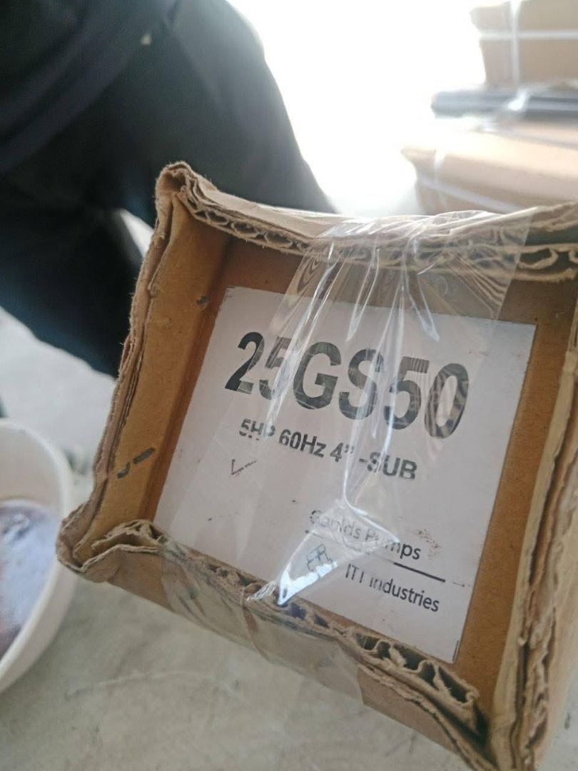 goulds pump submersible only model: 25gs50 (Category: Other Home Furniture) located in Manila. Submitted by ramoseliza33488 (Listing ID 1465012381, Image 2). Description: .