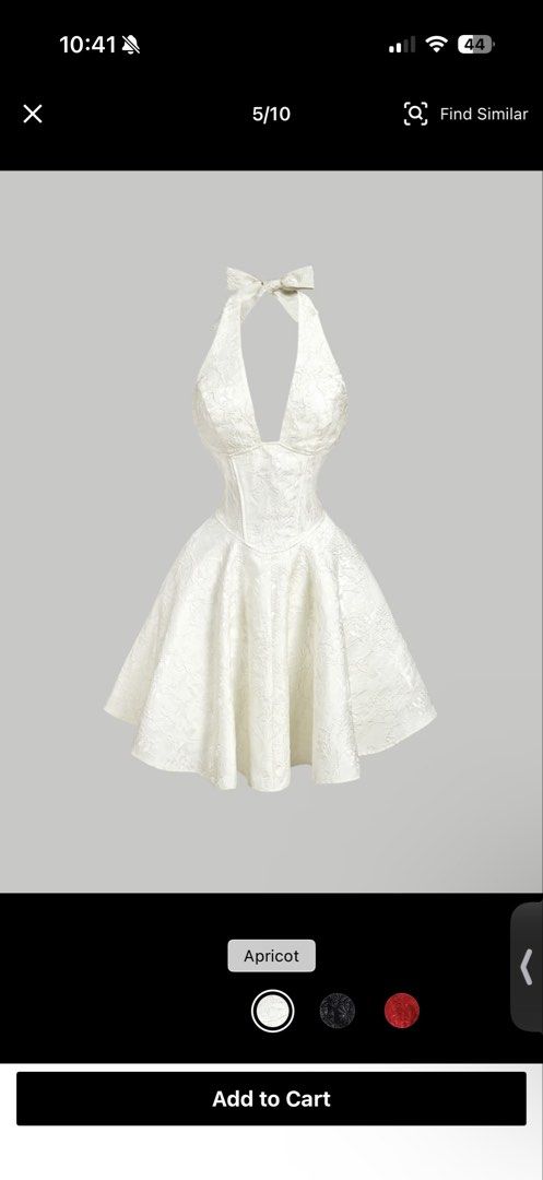 GRADUATION DRESS (Category: Dresses) located in Quezon City. Submitted by reveuses (Listing ID 1464984927, Image 3). Description: Once lang nasuot, Declutter lang po.