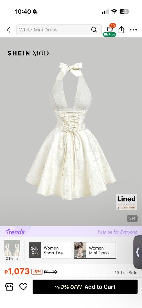 GRADUATION DRESS (Category: Dresses) located in Quezon City. Submitted by reveuses (Listing ID 1464984927, Image 2). Description: Once lang nasuot, Declutter lang po.