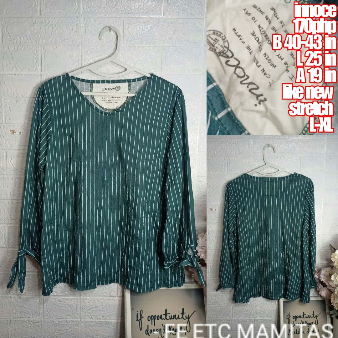 Green Longsleeve blouse LXL (Category: Longsleeves) located in Santa Maria. Submitted by usbrands1987 (Listing ID 1465118725, Image 1). Description: .