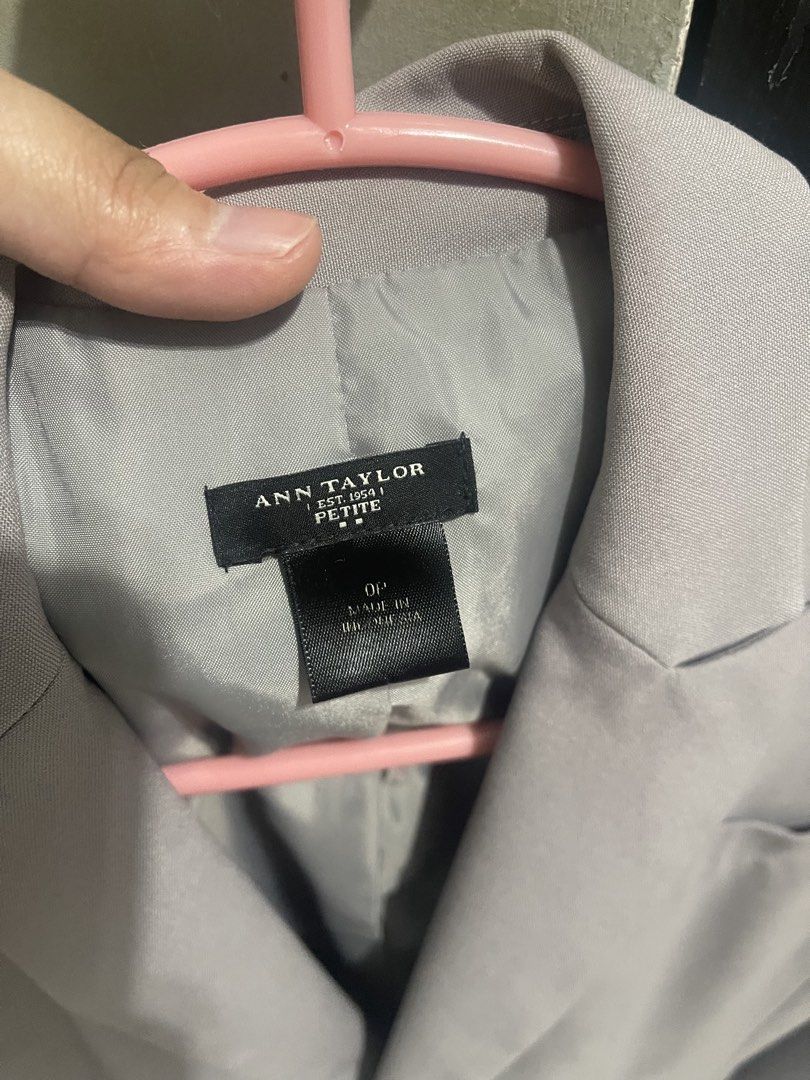 Grey Blazer Coat Petite (Category: Coats, Jackets and Outerwear) located in Rizal. Submitted by dmplelicious (Listing ID 1465085843, Image 3). Description: .