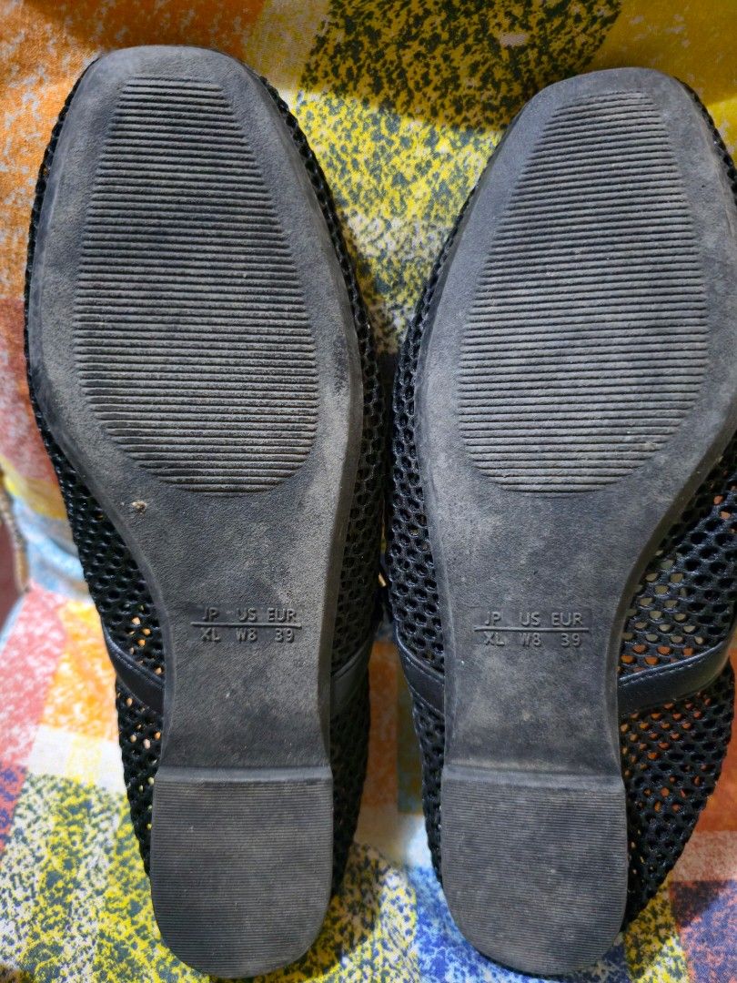 GU Black Mesh Mary Jane Flats (Category: Flats & Sandals) located in Boac. Submitted by maeleynes (Listing ID 1465099817, Image 3). Description: Size: US Women's 8 / EUR 39 rfs: decluttering/needs fund .