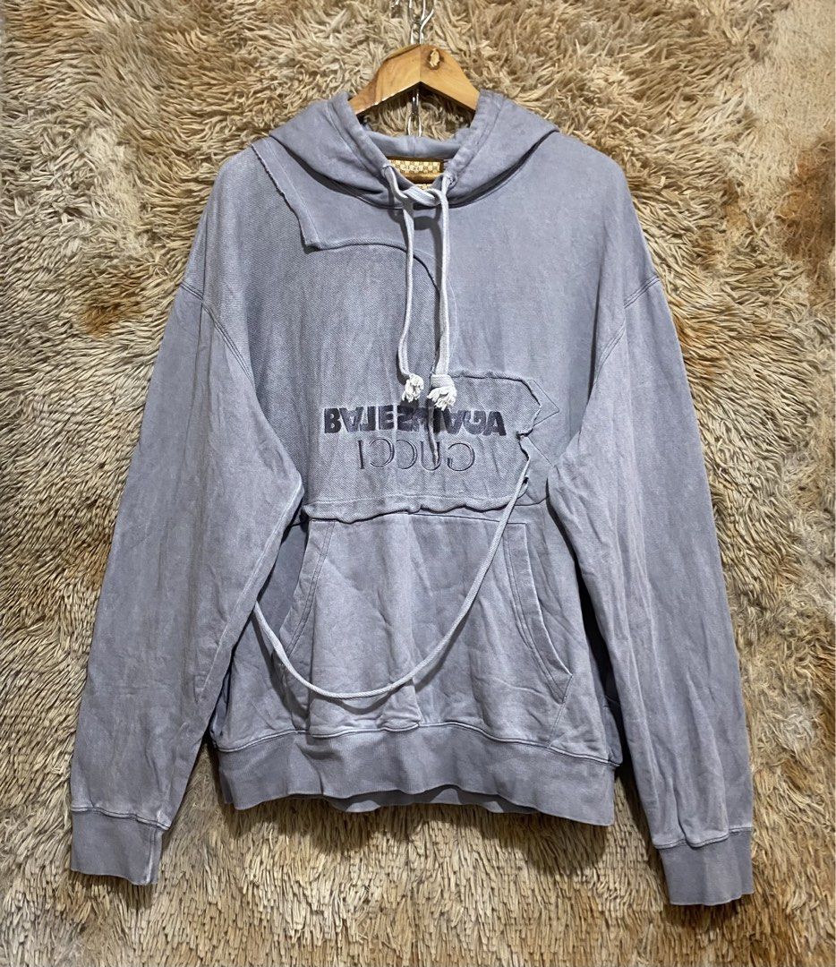GUCCI X BALENCIAGA PULLOVER HOODIE (Category: Hoodies) located in Butuan. Submitted by thriftingz143 (Listing ID 1465148439, Image 1). Description: excellent condition no major flaws, minor sign of usage 9 or better color rate size large on tag.