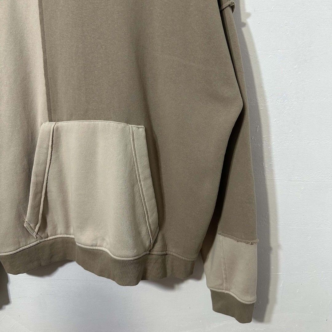 #H871 LCKR Color-Blocked Patchwork Pullover Hoodie (Category: Activewear) located in Tagum. Submitted by eightrags (Listing ID 1464990223, Image 3). Description: #H871 LCKR Color-Blocked Patchwork Pullover Hoodie (Beige) Large 24.5 W 27 L Good as new condition 450.
