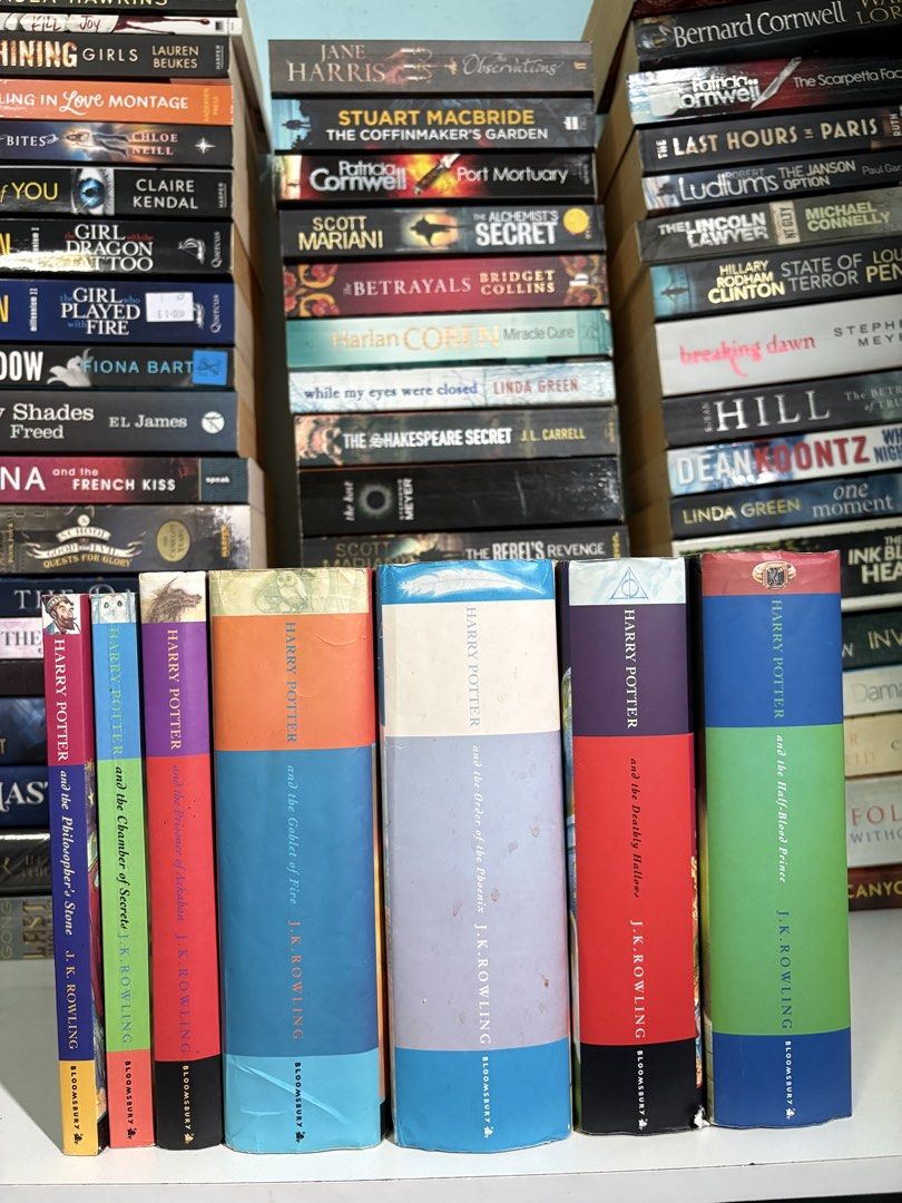 Harry Potter Series by JK Rowling (Category: Storybooks) located in Pasay City. Submitted by previous.chapters (Listing ID 1464989618, Image 1). Description: Orders can be PAYO or COD Please note price listed is PAYO price, for COD orders there will be an additional fee due to shapi deductions. 📍Location: Pasay City 💵MOP: Gcash | Bank Transfer 🚚MOD: Shapi Check Out | Lalamove 📚Happy Book Shopping!📚.