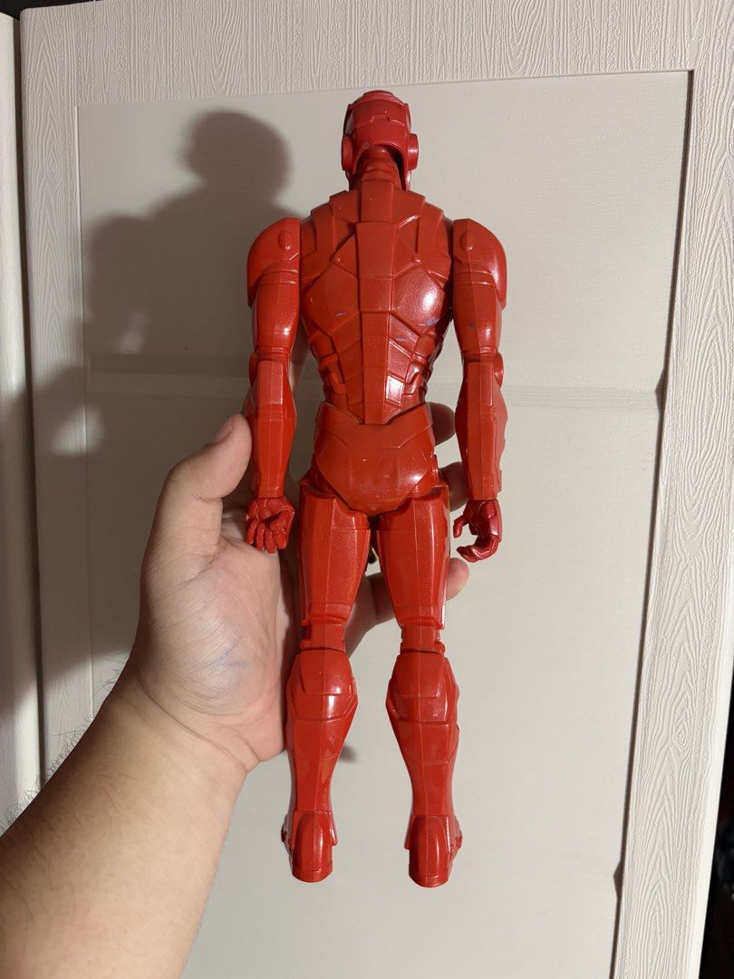 Hasbro Iron Man Action Figure Marvel 2014 (Category: Figurines & Statues) located in Plaridel. Submitted by moddedjarvis (Listing ID 1465169762, Image 2). Description: - Authentic 2014 Hasbro Iron Man action figure - Features classic red and yellow armor design with blue chest arc reactor - Stands upright easily, perfect for display or play - Back is solid red plastic - Great addition to any Marvel or Avengers collection!.