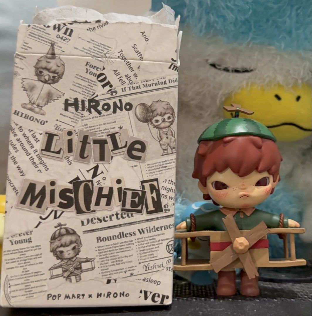 Hirono and kubo (Category: Designer & Blind Box Toys) located in Manila. Submitted by strawberryfsh (Listing ID 1465024135, Image 3). Description: WTS / LFB | POP MART DECLUTTERING HIRONO After Dark – Hollow: ₱1000 HIRONO Little Mischief – Persona: ₱450 HIRONO Little Mischief – The Aviator: ₱450 HIRONO The Other One – Marionette: ₱400 HIRONO Shelter – Traffic Cone: ₱300 KUBO Love, Still – Before It Ends: ₱400 TAKE ALL: ₱3,000 rfs: Decluttering un