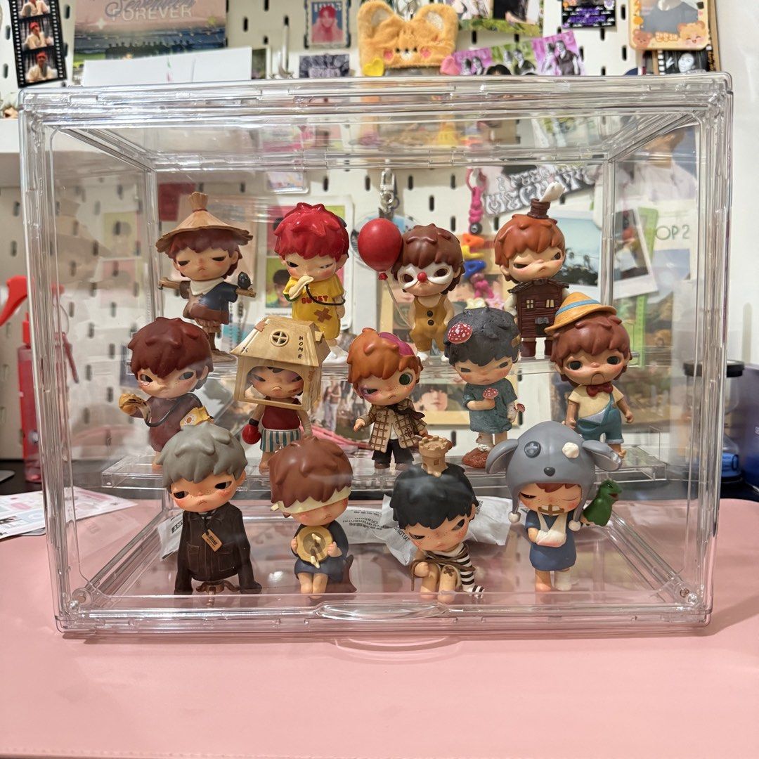 Hirono Series Blind Box Figures Collection (Category: Designer & Blind Box Toys) located in Cavite. Submitted by woonkyeom (Listing ID 1465040269, Image 1). Description: - With card, no box and foil - Perfect for art toy collectors and display enthusiasts - RUSH shipping available via Same-Day delivery (Lalamovers/Grab) within Metro Manila.