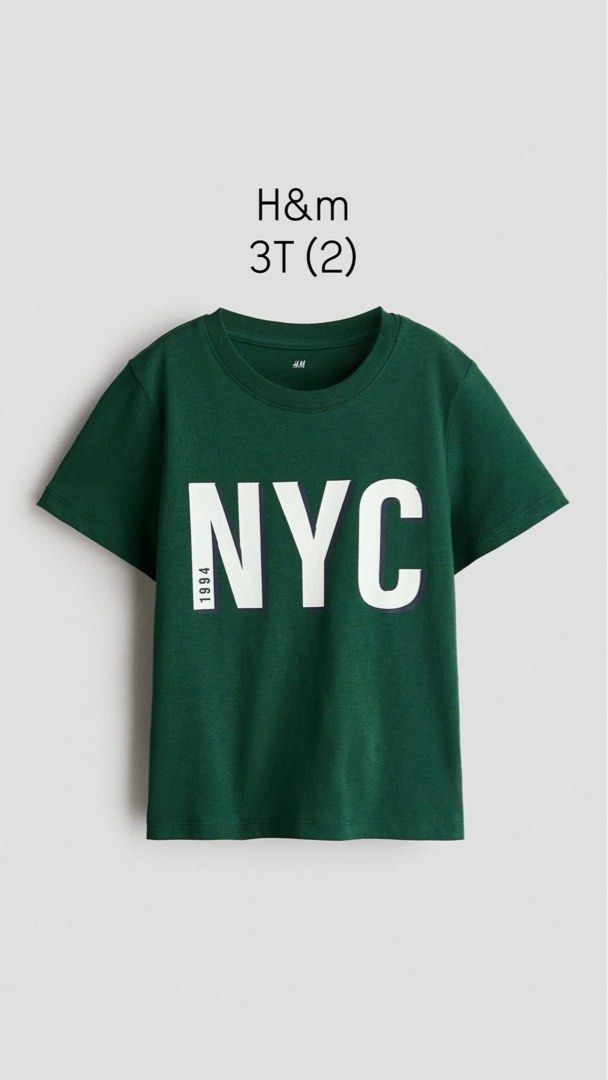 H&m NYC 3T (Category: Babies & Kids Fashion) located in Manila. Submitted by bilbyy (Listing ID 1465086449, Image 1). Description: Brandnew h&m 3T Lalamove and j&t.