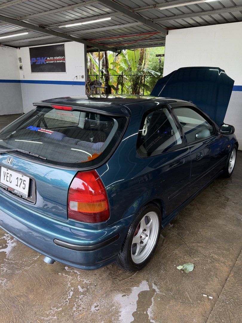 Honda Civic EK3 Manual (Category: Used Cars) located in Manila. Submitted by far2x (Listing ID 1465025478, Image 2). Description: SWAP SA 1ST GEN FORTUNER 4x4 WHITE D15B All stock Orig sunroof no putol Valeo Headlight Hardrace Sway Bar Hardrace LCA Hardrace Front Camber Kit Slipstream 15s w Center Cap Nankang NS2 (195/50/15) Retractable Side Mirror Topfuel Intake ITR Front Strut Bar Japan Rear Strut Bar Monte Carlo Red Stitch Mugen Pedal DC2 Rear