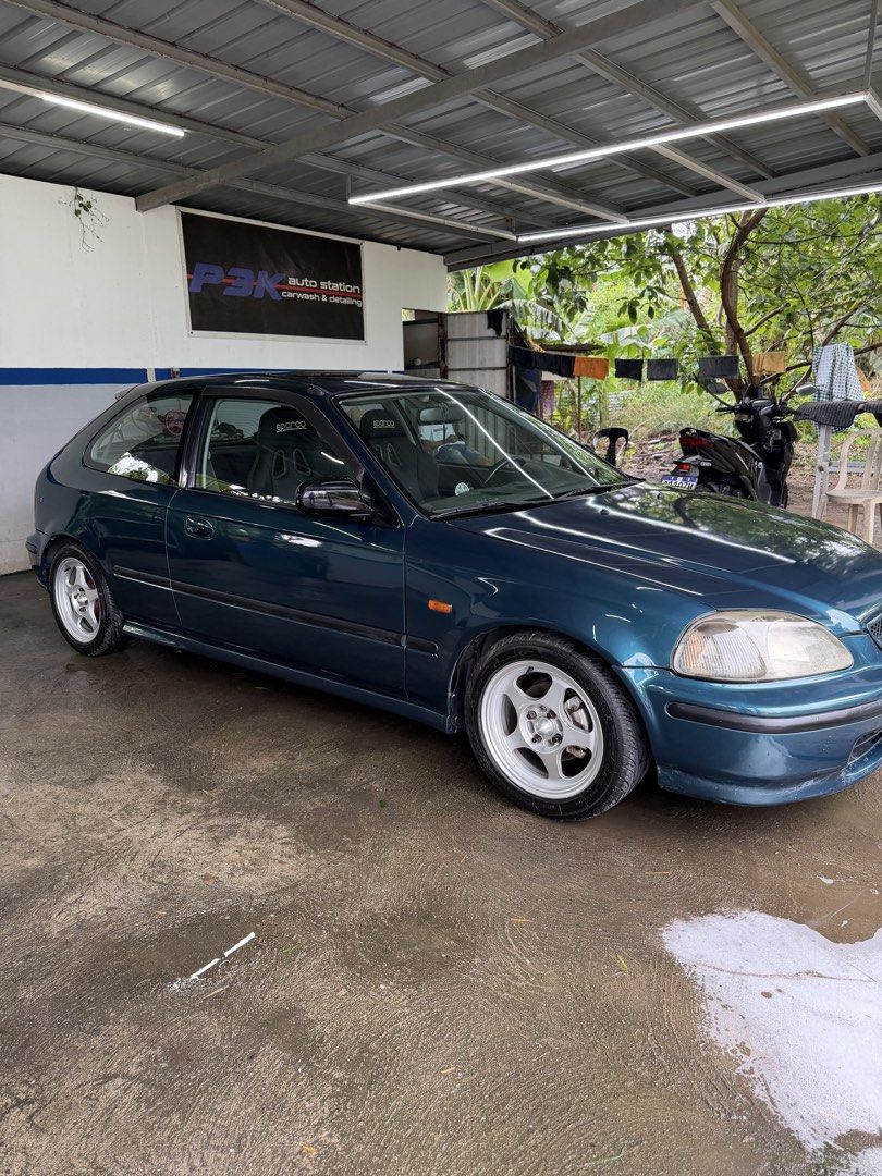 Honda Civic EK3 Manual (Category: Used Cars) located in Manila. Submitted by far2x (Listing ID 1465025478, Image 1). Description: SWAP SA 1ST GEN FORTUNER 4x4 WHITE D15B All stock Orig sunroof no putol Valeo Headlight Hardrace Sway Bar Hardrace LCA Hardrace Front Camber Kit Slipstream 15s w Center Cap Nankang NS2 (195/50/15) Retractable Side Mirror Topfuel Intake ITR Front Strut Bar Japan Rear Strut Bar Monte Carlo Red Stitch Mugen Pedal DC2 Rear