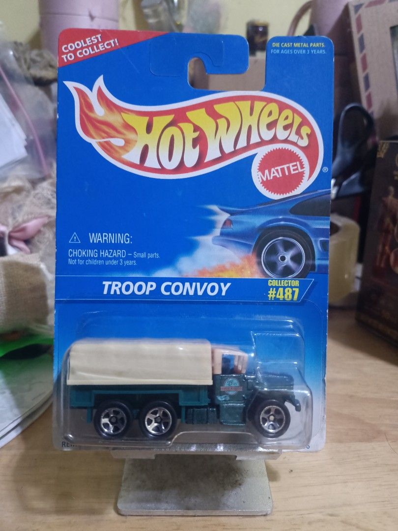 Hot Wheels (Category: Vehicle & Diecast Models) located in Dasmarinas. Submitted by jimzvcra (Listing ID 1465107721, Image 1). Description: Reading is Essential!!! Troop Convoy Soft Corners Prices are Fixed Located at Dasmarinas, Cavite Payment via Gcash Deliver via: Renier Express LBC COP Lalamove (From Dasmarinas Cavite or PGH) Meetup by schedule (PGH, Waltermart Dasmarinas, DLSUMC, Avit Coffee near aguinaldo highway cor. tirona avenue).