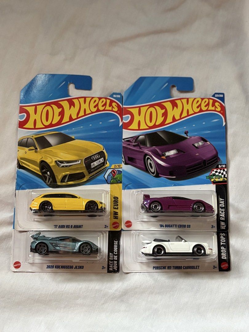 Hot Wheels Set of 4 (Category: Vehicle & Diecast Models) located in Bacolod City. Submitted by azaab (Listing ID 1465048446, Image 1). Description: .
