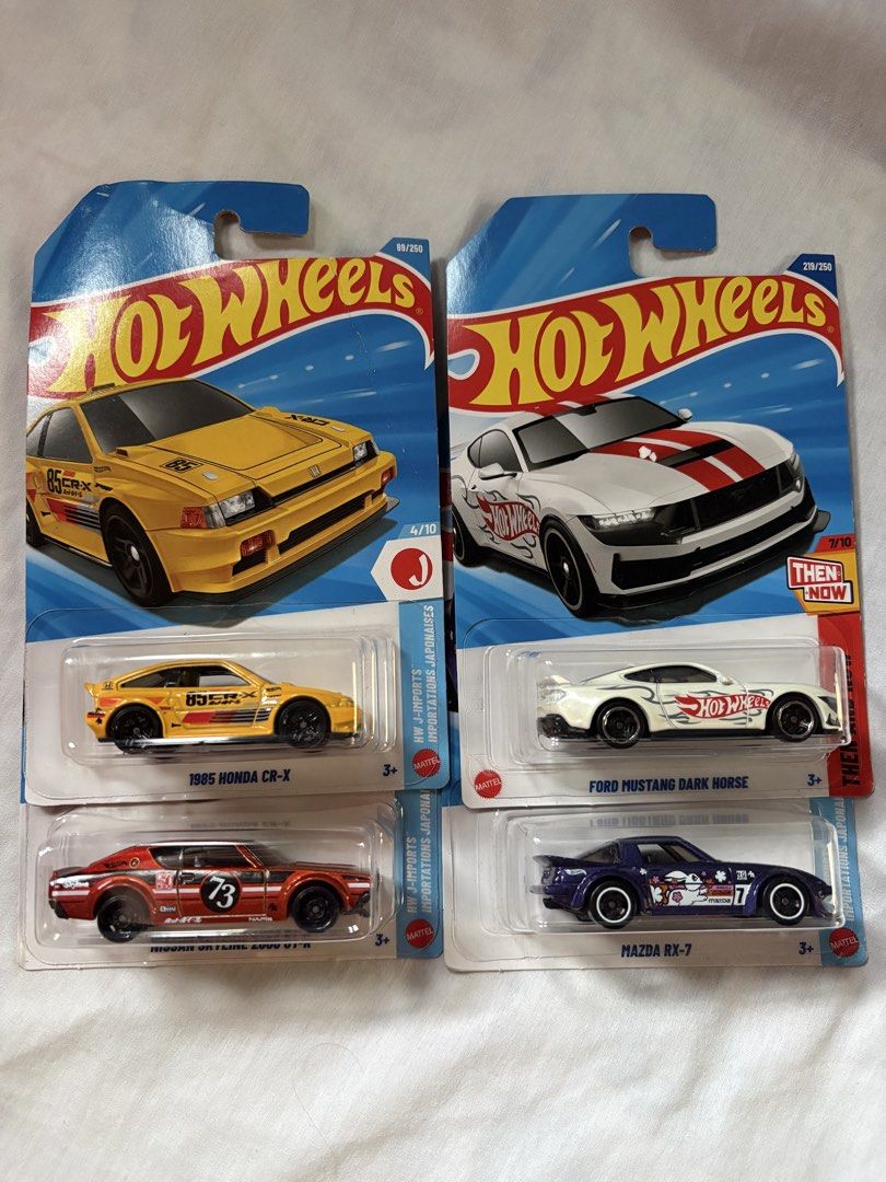 Hot Wheels Set of 4 (Category: Vehicle & Diecast Models) located in Bacolod City. Submitted by azaab (Listing ID 1465145699, Image 1). Description: .