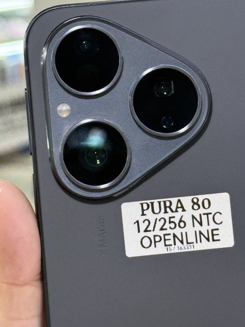 Huawei Pura 80 12/256 No Issue (Category: Huawei) located in Pasig City. Submitted by fairgadgetshop (Listing ID 1465009287, Image 2). Description: 📱iPhone 17 Pro Max 256GB - PreOwned Warranty til March 2027 ✨ 97% Battery Health 📌 NTC Approved 🔒 Factory Unlocked ✅ Face ID working ✅ True Tone working ✅ No iCloud/account lock ✅ Fully resettable ✅ Check all you want ✅ Openline anysim (can use esim) 🔍 Check the unit thoroughly before payment. You