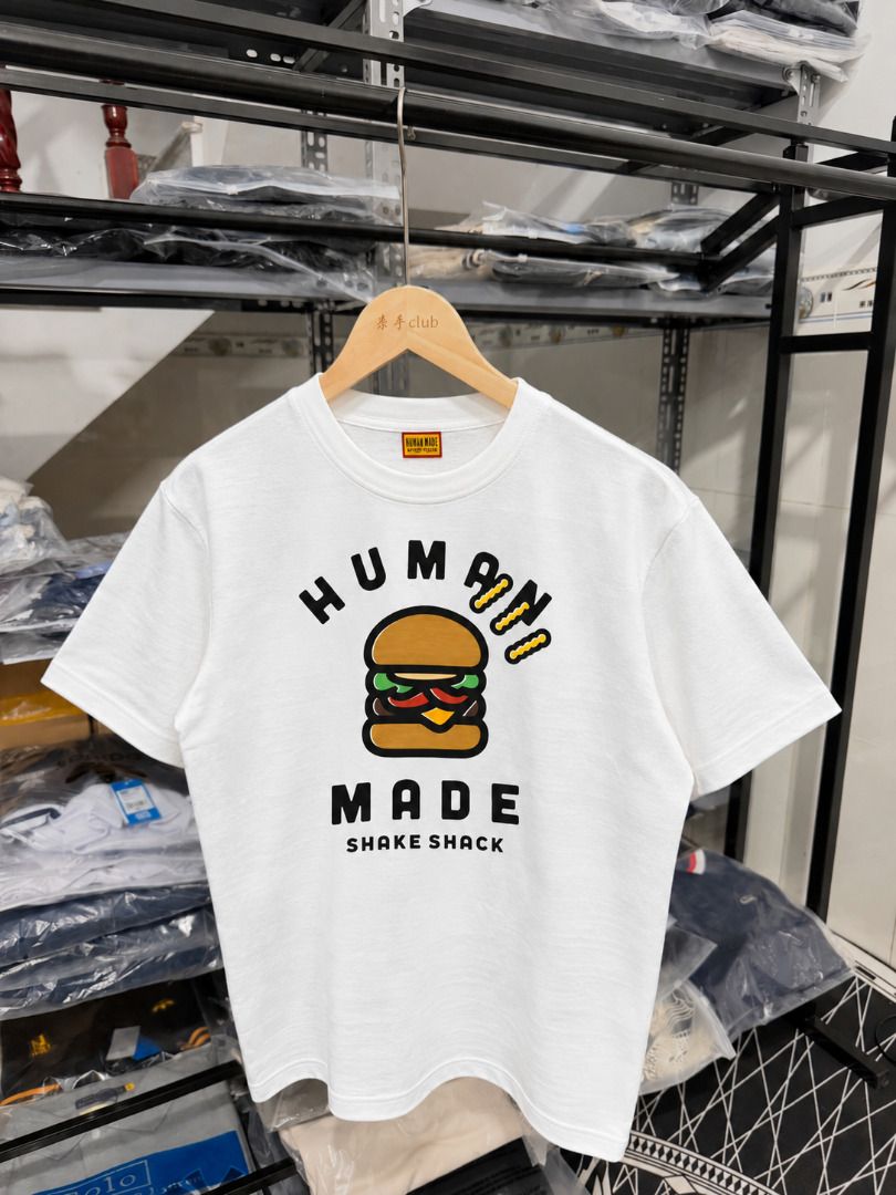 Human Made Shake Shack T-Shirt (Category: Shirts) located in San Fernando. Submitted by fynder (Listing ID 1465004356, Image 1). Description: Human Made Shake Shack T-Shirt Auth With Tags and packaging 💬 DM for more Photos or Size Chart 📦 Fast processing (Air cargo freight) 💬 More drops daily on IG: @fynder1 🔒 Buyer protection through Carousell — shop with confidence .