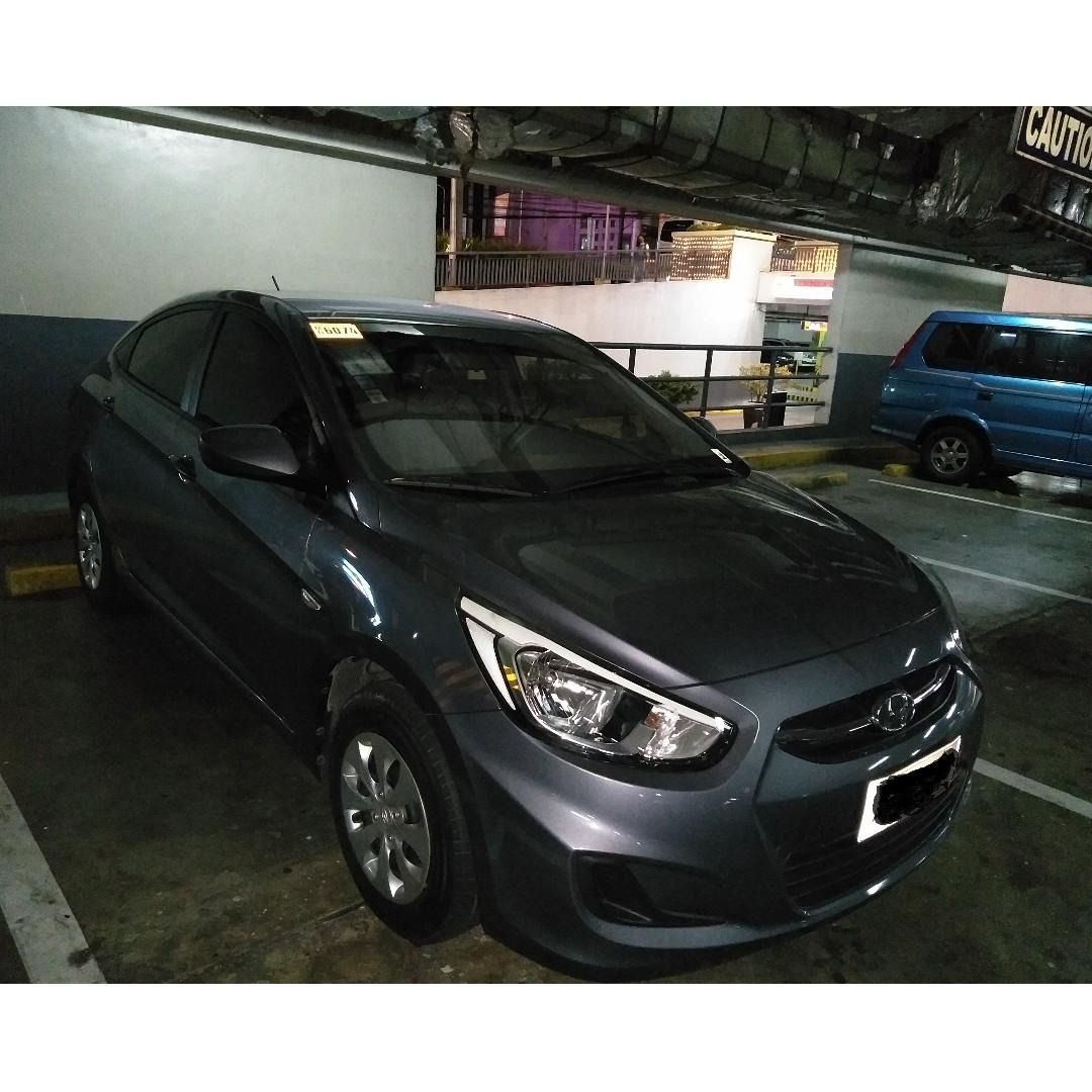 Hyundai Accent 1.4E Manual (Category: Used Cars) located in Mandaluyong City. Submitted by cito.quiambao (Listing ID 1464998868, Image 3). Description: Model: 2015 Hyundai Accent 1.4E 6M/T Sonic Silver Manual transmission 6-speed, All-power Paint, Interiors, Suspension in good condition Tires - 80% First owner City driving only With Autosweep and Easytrip RFID Clean Papers/Ready to transfer Negotiable For inquiries, contact 0917-893-5336.