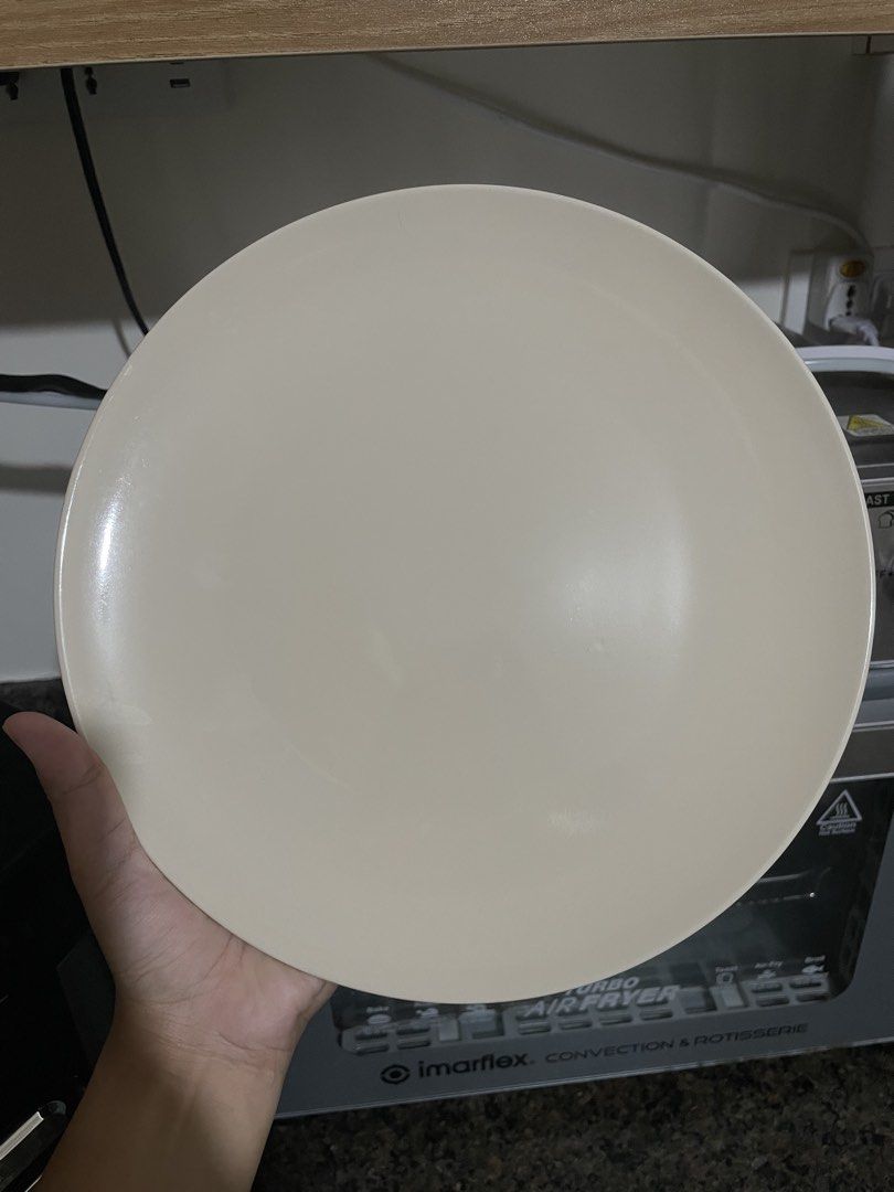 IKEA Stoneware Dinner Plates Beige Cream Set (Category: Dinnerware & Cutlery) located in Mandaluyong City. Submitted by mhaeydeclutters (Listing ID 1464989974, Image 3). Description: - Set of 4 IKEA dinner plates - Classic round shape in solid beige cream - Made from durable stoneware - Microwave and dishwasher safe - Minimalist design suits any table setup - Stackable for easy storage.
