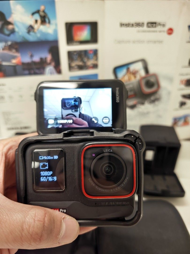 Insta360 Ace Pro Action Camera bundle (Category: Cameras) located in Manila. Submitted by vinzzalora83731 (Listing ID 1465157438, Image 1). Description: Insta360 Ace pro Baguio location, can do shipping, buyer handles shipping fee Rfs upgrade .