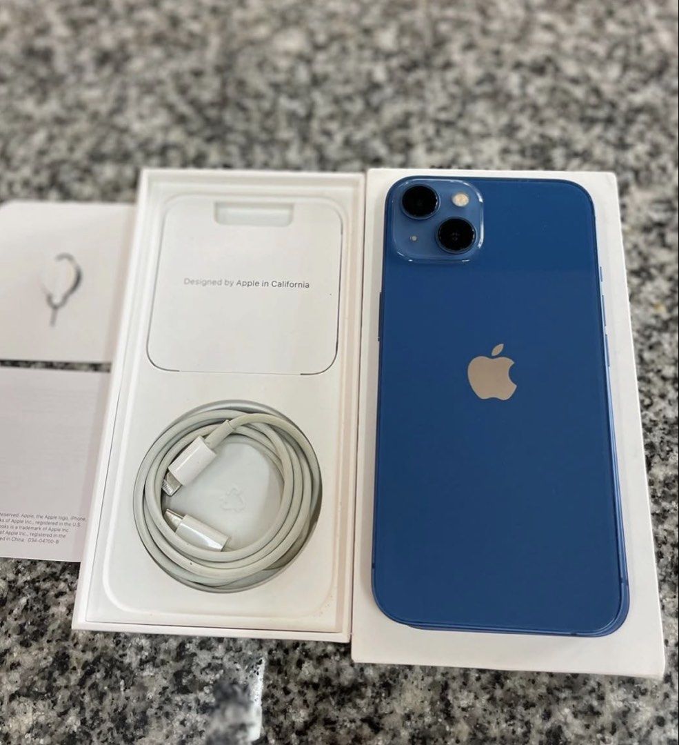 Iphone 13 midnight (Category: iPhone 13 Series) located in Manila. Submitted by bholiday1710117 (Listing ID 1465101577, Image 1). Description: FOR SALE: IPHONE 13 Details of Iphone 13: 128 gb Midnight blue , lady-owned 80% battery health (original) Globe Lock No scratch, no dents, no marks. As in good as new No history of repair No issue With original box, and charger cord (not with adapter) ALL WORKING ✅ For sale: Fix ✅ with box RFS: upgraded to