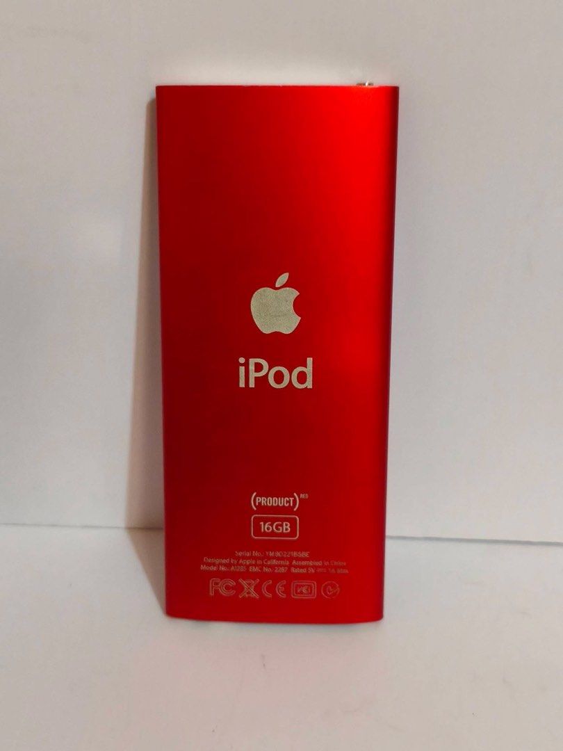 iPod Nano 4th Gen 16GB Red (Category: Portable Music Players) located in Manila. Submitted by 66xth (Listing ID 1465131505, Image 2). Description: 2,500 NEGOTIABLE Apple iPod Nano 4th Generation (Model A1285) 16GB Rare Red Edition - Ok battery, issue last pic pero biglang nawala - 4 to 6 hours max - 2000 to 2500 songs.