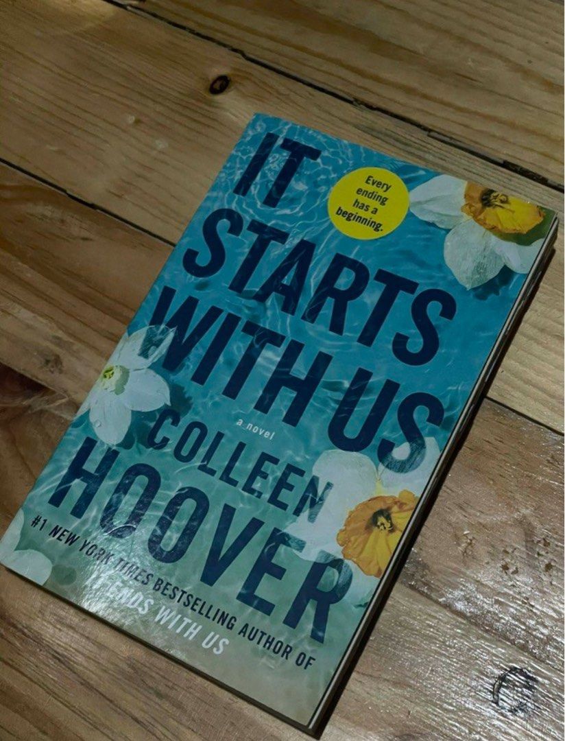 It Starts With Us by Colleen Hoover (Category: Storybooks) located in Bulacan. Submitted by ninchyyy (Listing ID 1465076573, Image 1). Description: .