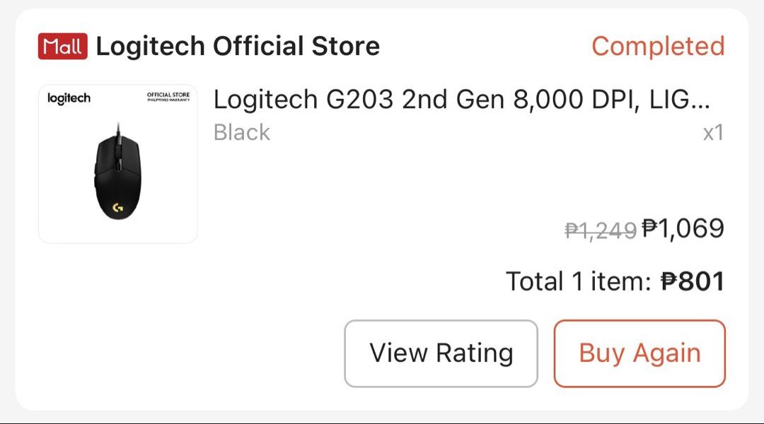 Jabra Evolve 30 II MS + Logitech G203 2nd Gen (Category: Headphones & Headsets) located in Manila. Submitted by bunnrchives (Listing ID 1465160729, Image 3). Description: • Jabra Evolve 30 II MS Stereo • Logitech G203 2nd Gen 8,000 DPI (Black) ₱2,000 for two items (negotiable) - Used for a year, well-maintained, fully functional, and working perfectly. - Plug & Play - No box but with dust bag (see attached photo) - RFS: upgraded.
