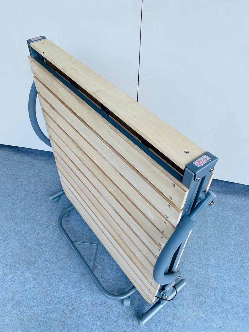 “JAPAN SURPLUS” FOLDING BEDFRAME BRAND NEW CONDITION WITH BOX (Category: Bed Frames & Mattresses) located in Bulacan. Submitted by monmon555 (Listing ID 1465083025, Image 3). Description: “JAPAN SURPLUS” FOLDING BEDFRAME BRAND NEW CONDITION WITH BOX SIZE: 81L” x 36W” x 14-43H” inches (AS-IS ITEM) IN GOOD CONDITION.