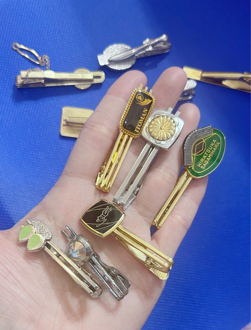 Japanese Tie Clip Bundle (Category: Everything Else Others) located in Makati City. Submitted by cestparfaitvintagejewelries (Listing ID 1465033429, Image 3). Description: .