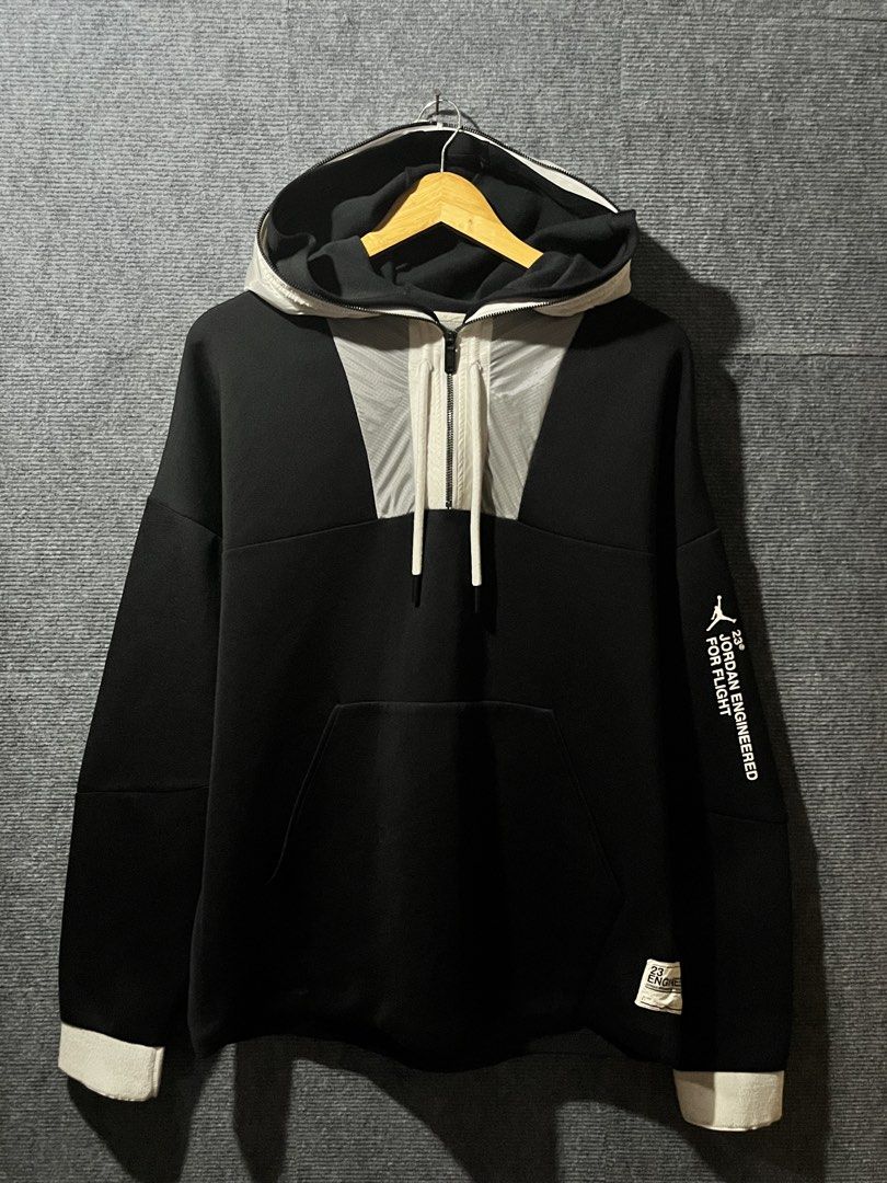 JORDAN 23 ENGINEERED 1/2 ZIP PULLOVER (Category: Coats, Jackets and Outerwear) located in Naga. Submitted by goodfinds_only.v1 (Listing ID 1465080960, Image 1). Description: FOR SALE -JORDAN 23 ENGINEERED 1/2 ZIP HOODIE SIZE:XXL ON TAG BEST FIT LARGE MEASUREMENTS WIDTH:24 INCHES LENGTH:28 INCHES COLOR RATE:10/10 EXCELLENT TO AS NEW CONDITION NO FLAWS DM ME TO PURCHASE! LOCATION:NAGA CITY BICOL.