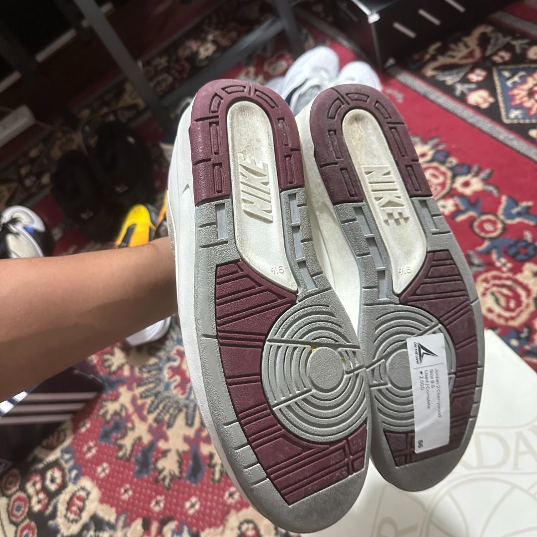 Jordan 2 (Category: Sneakers) located in Caloocan City. Submitted by pulito.streetwear (Listing ID 1465114077, Image 2). Description: Jordan 2 size 9.5 excellent condition.