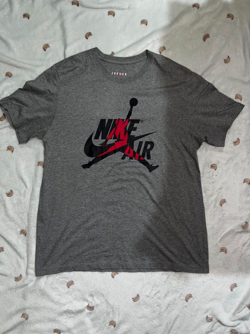 Jordan Flight Graphic T-Shirt Red (Category: Tshirts & Polo Shirts ) located in Manila. Submitted by yelutot (Listing ID 1465141151, Image 3). Description: Jordan Shirts TAKE ALL ONLY/ ASPACK 2 Grey shirt size is XL, The pink and the red are XXL size.