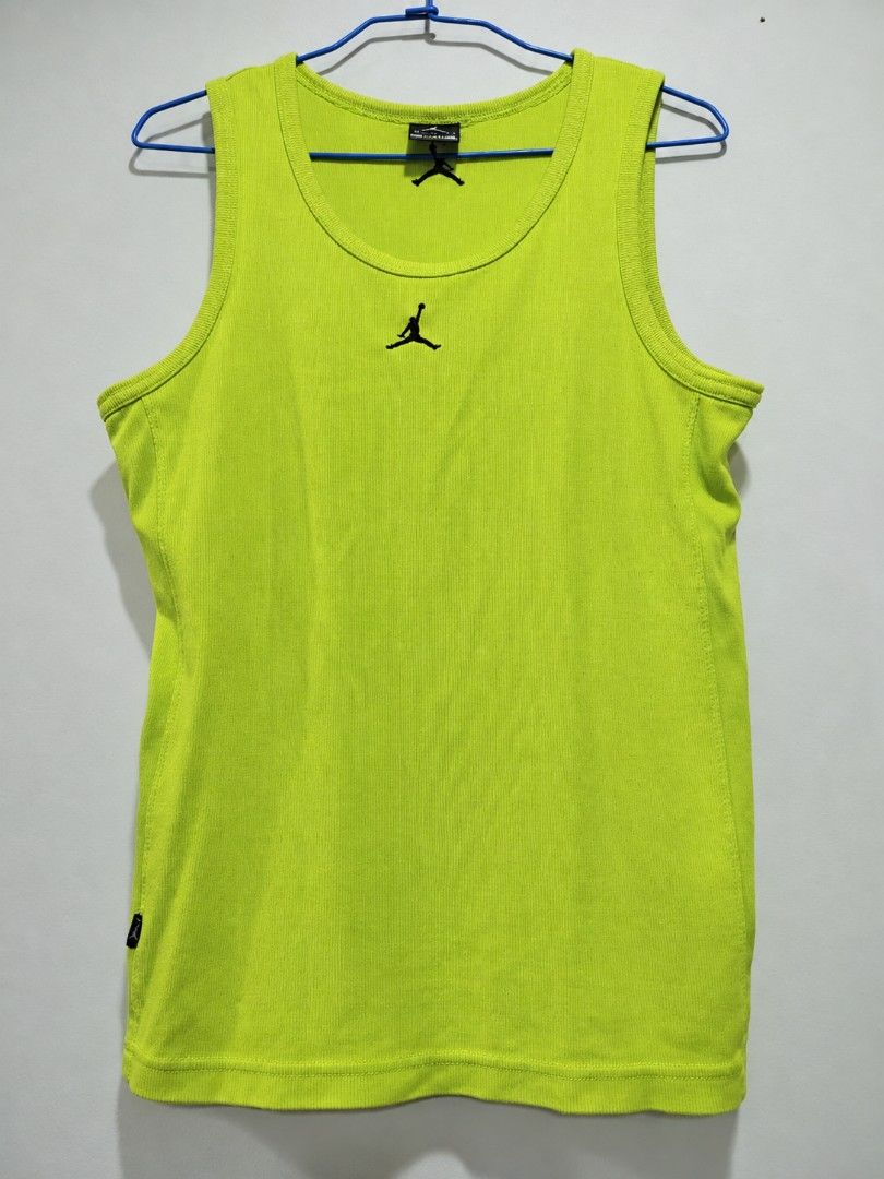 JORDAN RIBBED TANK TOP (Category: Activewear) located in Paranaque City. Submitted by jzprlei (Listing ID 1464989305, Image 1). Description: JORDAN RIBBED TANK TOP SIZE M W16 × L25 NO ISSUE EXCELLENT CONDITION ₱500.