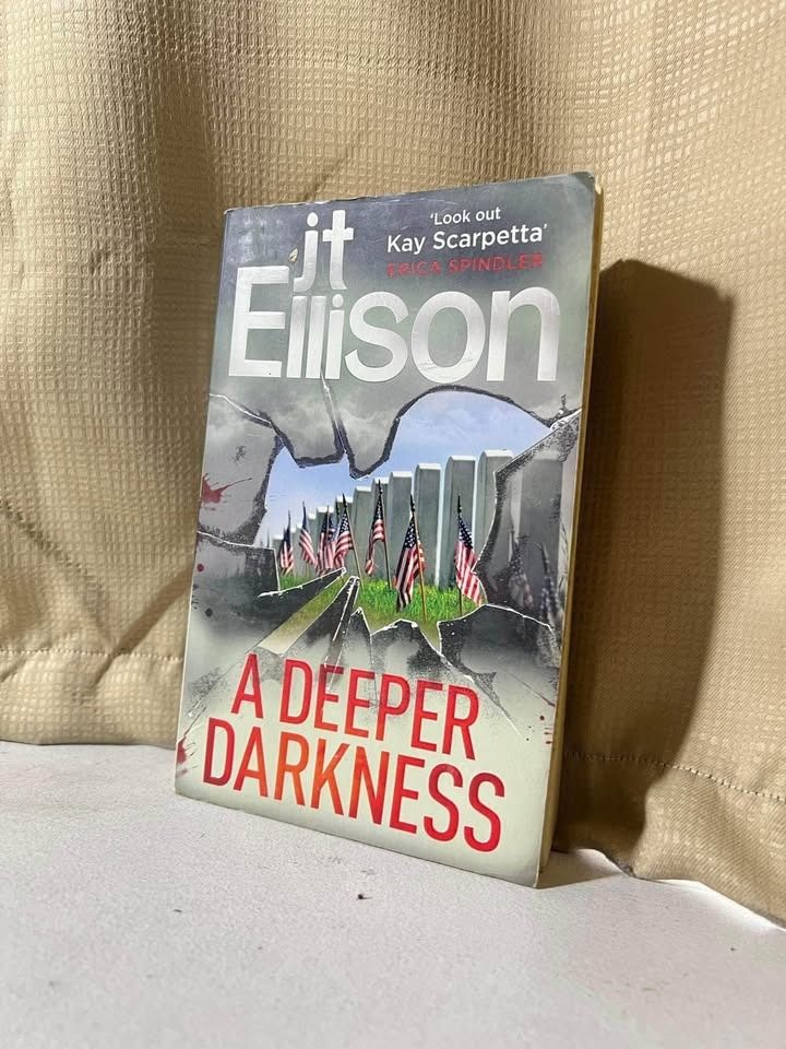 JT Ellison’s A Deeper Darkness Book (Category: Storybooks) located in Manila. Submitted by selkune (Listing ID 1465116499, Image 1). Description: Had for 5+ years, have kept it in storage on a bookshelf issues: wear and tear on the corners, I haven't laminated this book at all; the pages have all yellowed if that's an issue of concern Meetups: SM Southmall, MOA, ATC MOP - Cash, GCash, PayMaya Can also do delivery thru Lalamove and LBC; SF shoulde