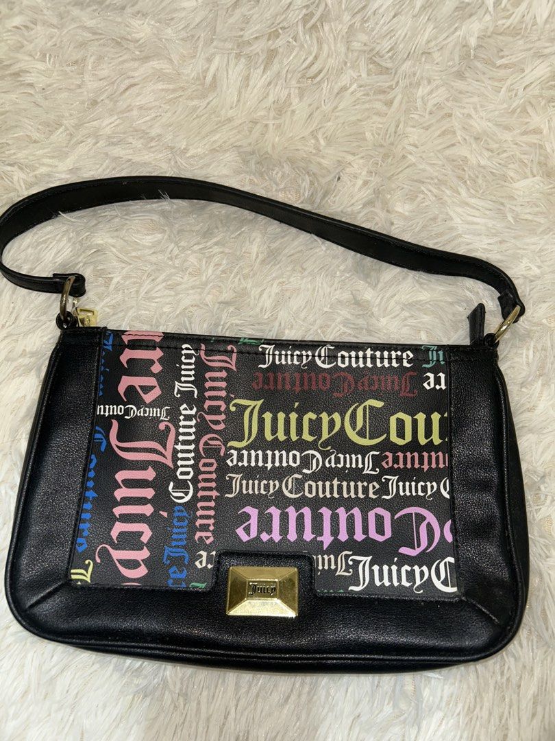 Juicy Couture Block Baguette Shoulder Bag (Category: Shoulder Bags) located in Mandaluyong City. Submitted by paowyyy (Listing ID 1464998059, Image 1). Description: Juicy Couture Block Party Baguette Shoulder Bag Authentic ✨ Used once.