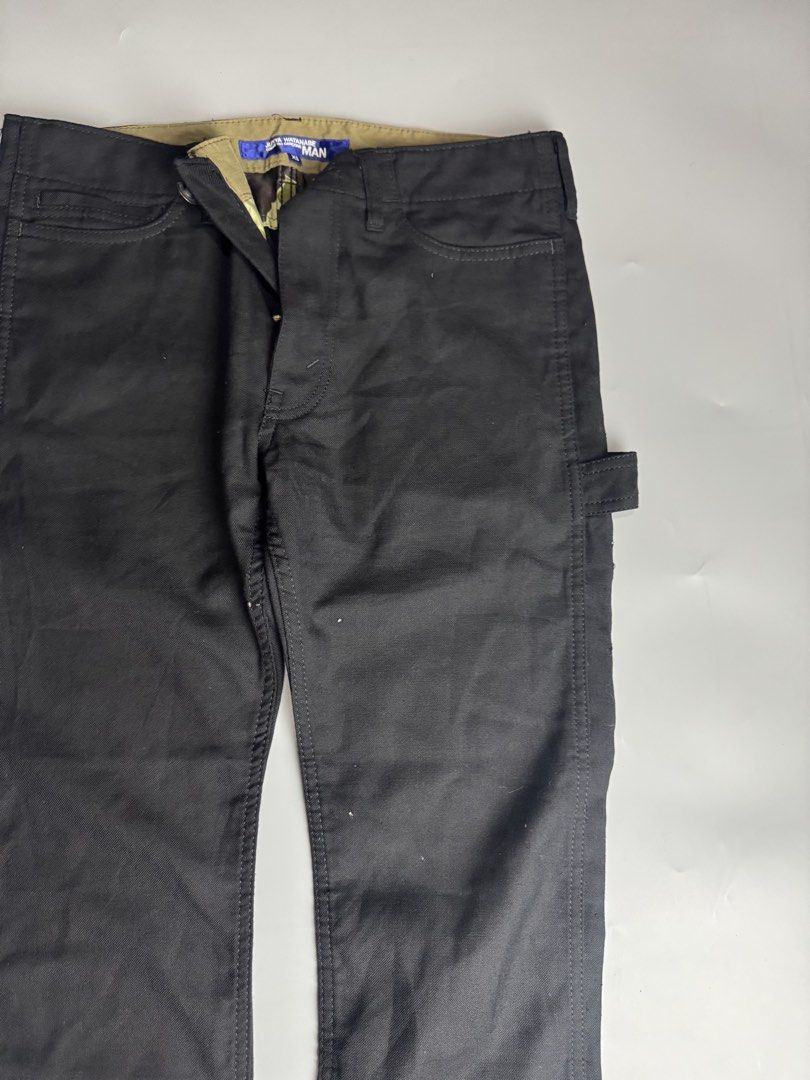 Junya Watanabe - Utility Pants Belted - Pants (Category: Trousers) located in San Pablo. Submitted by hiddenrygn (Listing ID 1465008725, Image 3). Description: Junya Watanabe - Utility Pants Belted - Pants Size : XS (30” 35”) Still in usable Minor flaws Pinhole but hinde tagos Authentic DM!.