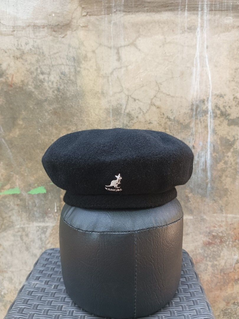 Kangol wool jax beret - medium (Category: Caps & Hats) located in Davao. Submitted by hisdef (Listing ID 1465025561, Image 2). Description: kangol wool jax beret Condition- like new issue- none size on tag- medium Dimension-22 inches in circumference.