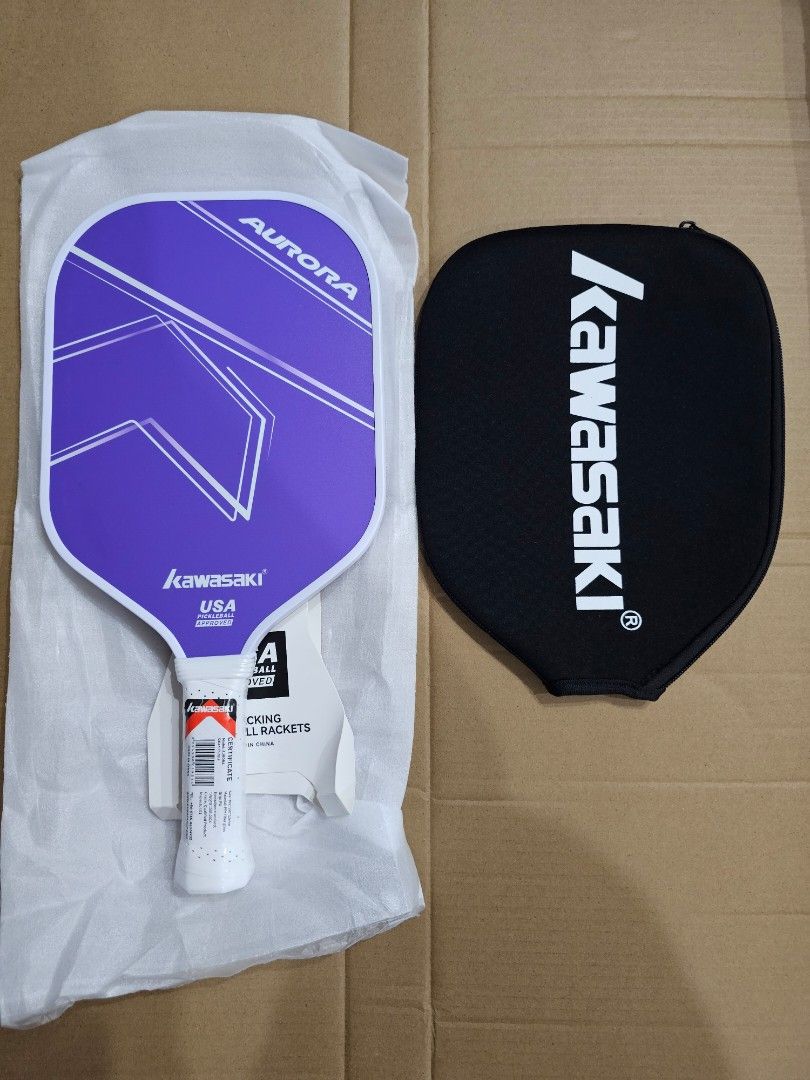 Kawasaki Aurora Pickleball Paddle (Category: Racket and Ball Sports) located in Manila. Submitted by havrehomes (Listing ID 1465096999, Image 1). Description: Gcash lalamove/pickup binondo manila.