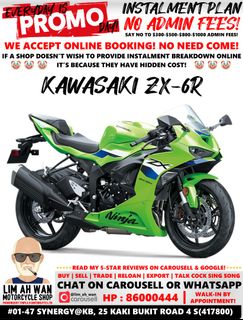 R store！ Kawasaki zx6r For Sale | Motorcycles | Carousell Singapore