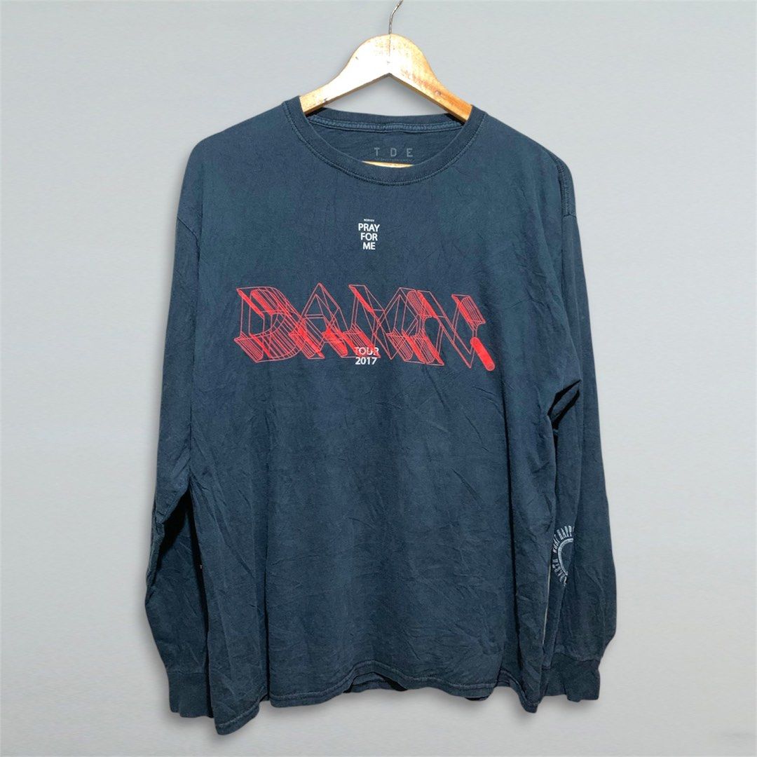 Kendrick Lamar (Damn.) Long Sleeve (Category: Formal Shirts) located in Taguig. Submitted by thrift_langsheesh (Listing ID 1465076756, Image 1). Description: Size:Medium Dimes:20.5x27 Issue:None/Need Wash.