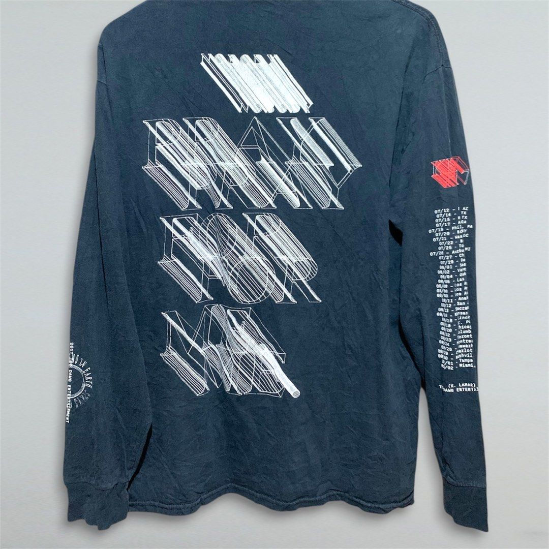 Kendrick Lamar (Damn.) Long Sleeve (Category: Formal Shirts) located in Taguig. Submitted by thrift_langsheesh (Listing ID 1465076756, Image 2). Description: Size:Medium Dimes:20.5x27 Issue:None/Need Wash.