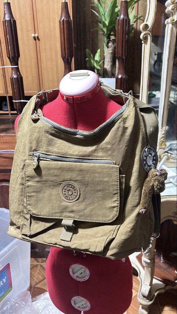 khaki brown kipling crossbody bag (Category: Cross-body Bags) located in Quezon City. Submitted by prelovedthings830 (Listing ID 1465050389, Image 1). Description: .