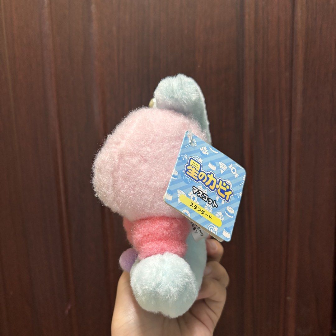 Kirby on Crescent Moon Plush Mascot (Category: Plushies & Soft Toys) located in Manila. Submitted by nero.ph (Listing ID 1465044301, Image 2). Description: No issue with paper tag.