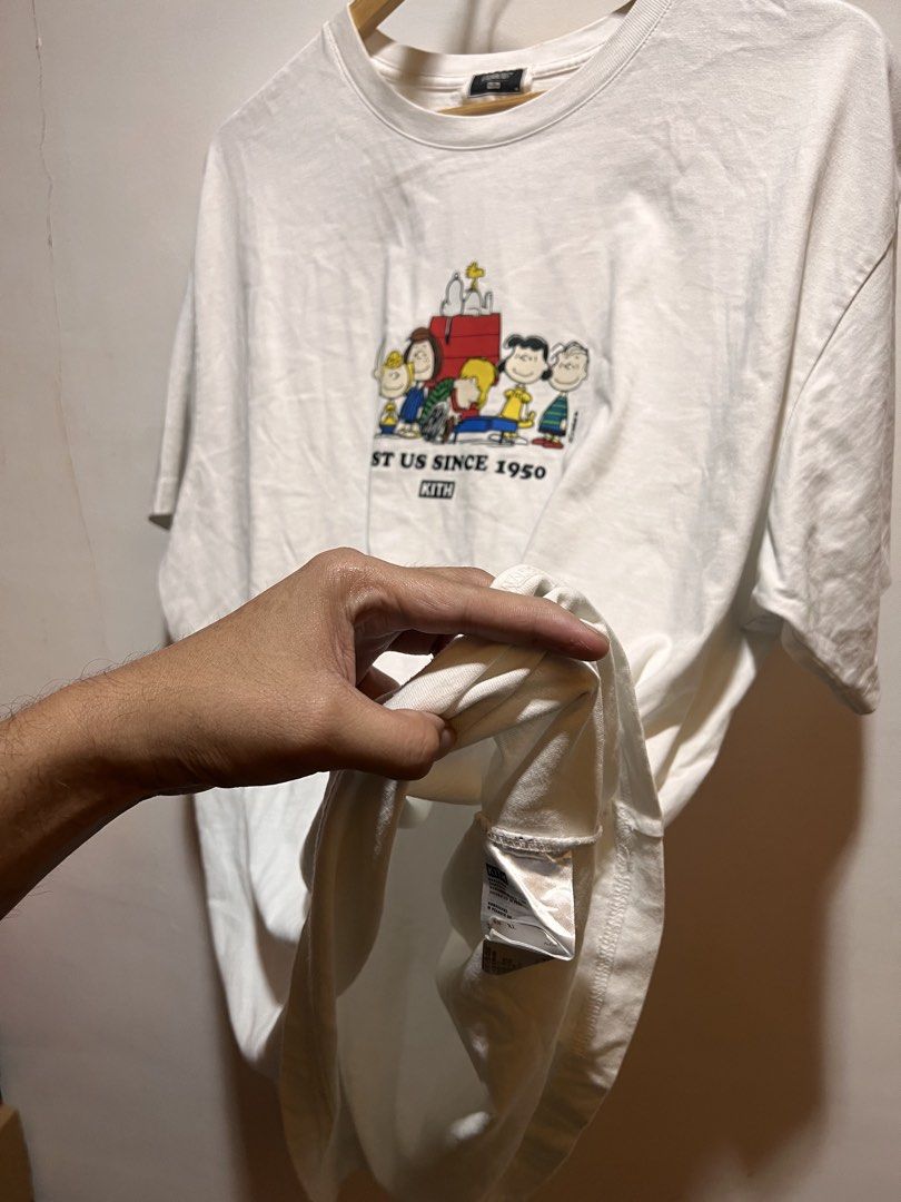 Kith x oeanuts (Category: Tshirts & Polo Shirts ) located in San Juan, La Union. Submitted by jeggystyle (Listing ID 1465109284, Image 2). Description: Kith x peanut Fits XL.