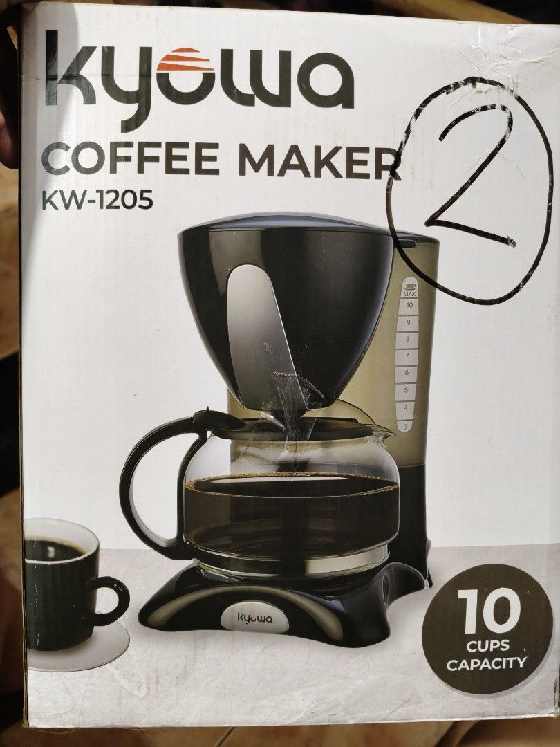 KYOWA COFFEE MAKER (KW-1205) (Category: Coffee Machines & Makers) located in Manila. Submitted by bluebard (Listing ID 1465112958, Image 1). Description: .