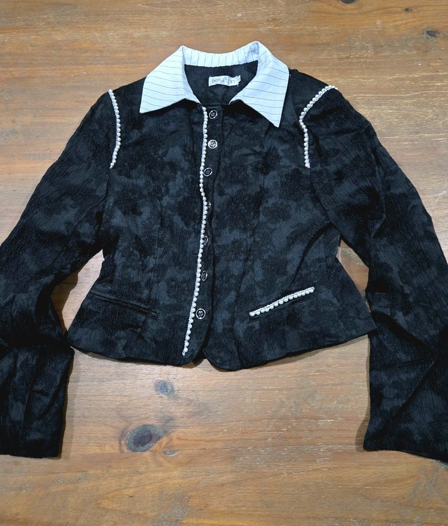 Lace top/ blazer (Category: Others Tops) located in Manila. Submitted by oki.ukay (Listing ID 1465094730, Image 1). Description: .