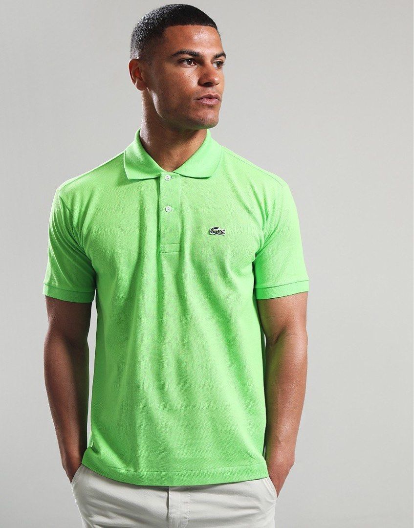 Lacoste Polo Shirt (Category: Tshirts & Polo Shirts ) located in Bacolod City. Submitted by thriftppy_ (Listing ID 1464991831, Image 1). Description: LACOSTE APPLE GREEN Size: 4 Width: 22 Length: 27 Color rate: 9.8/10 Condition: Excellent near new Issue: None DM for sure buyers 📥 Mode of payment:GCASH, BANK TRANSFER Unli vouch and vc for safety transaction. 📌Color may vary due to lighting📸 📦 Shipping via JNT EXPRESS🚚 📍Location: Bacolod City