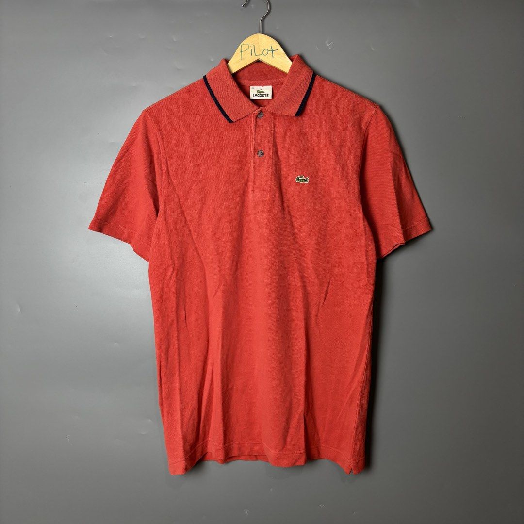 Lacoste Polo Shirt (Category: Tshirts & Polo Shirts ) located in Dagupan City. Submitted by thrifted_by.pilott (Listing ID 1464987651, Image 1). Description: Size/Dimes: Length 28 Width 19 Issue: None Very Good Condition Complete tags Color may very due to lighting Color Rate: 10/10 Price: ₱ 1299 + sf sustainable, stylish, and budget-friendly! DM for more pics or questions. .